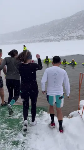 Our 5th Polar Plunge #2025 #polarplunge #coloradolife #january #shesamaniac 