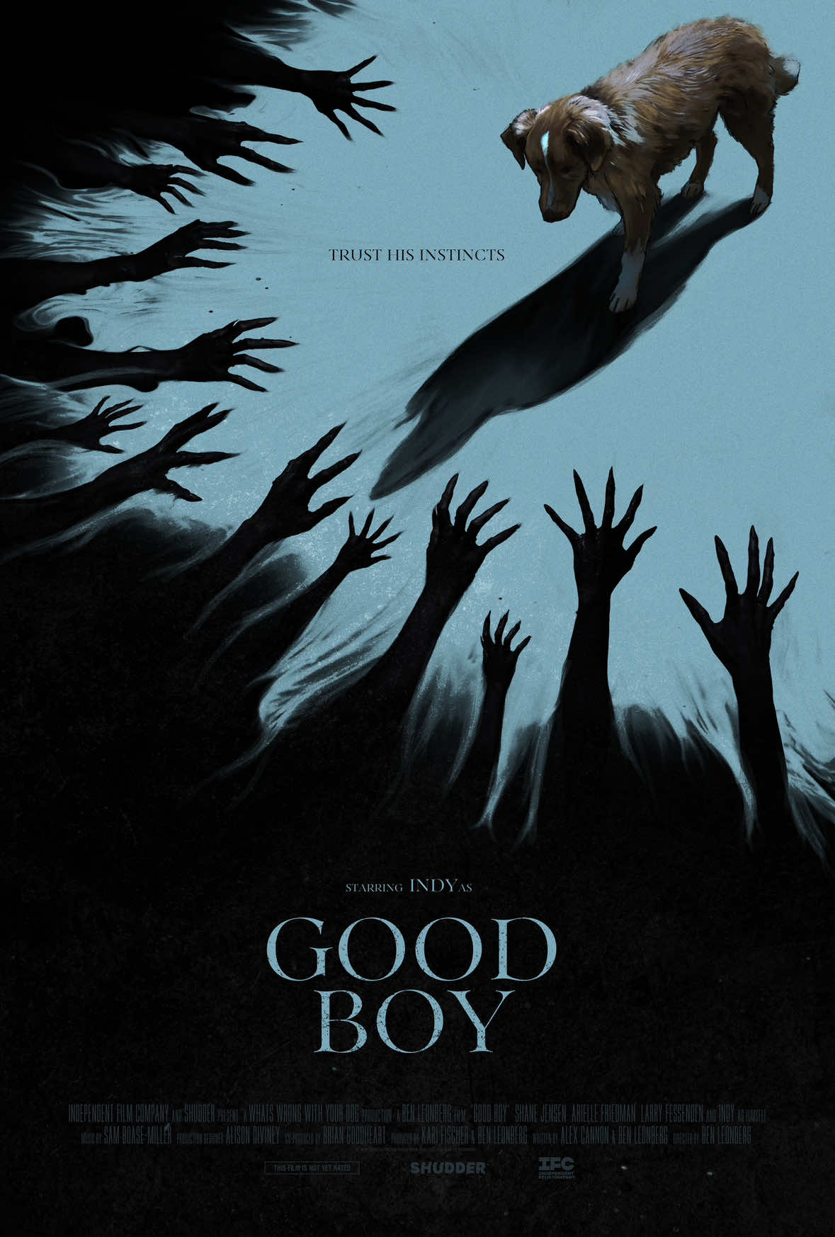 Good boy is Just Courage The Cowardly Dog in Live Action #goodboy #dog #horror 
