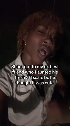 Also downplaying my trauma 😒 yt man if you don’t get out of my business #transman #upcomingartist #bandlab #blackartist 