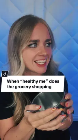 I hate when “healthy me” goes shopping, but “fun me” wants a little treat 😭 ##healthyeating##weightlossjourney##fitnesshumor##bodytransformation##SkeletonDiet