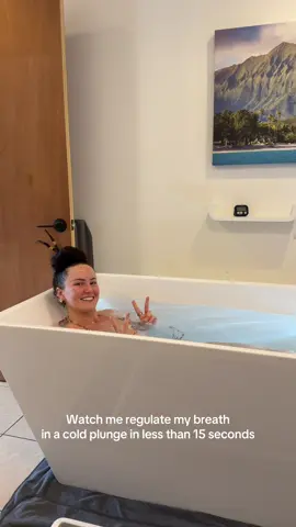 The moment happiness returns to my face 😂 #coldplunge #icebath #breathwork #fyp #wellness 