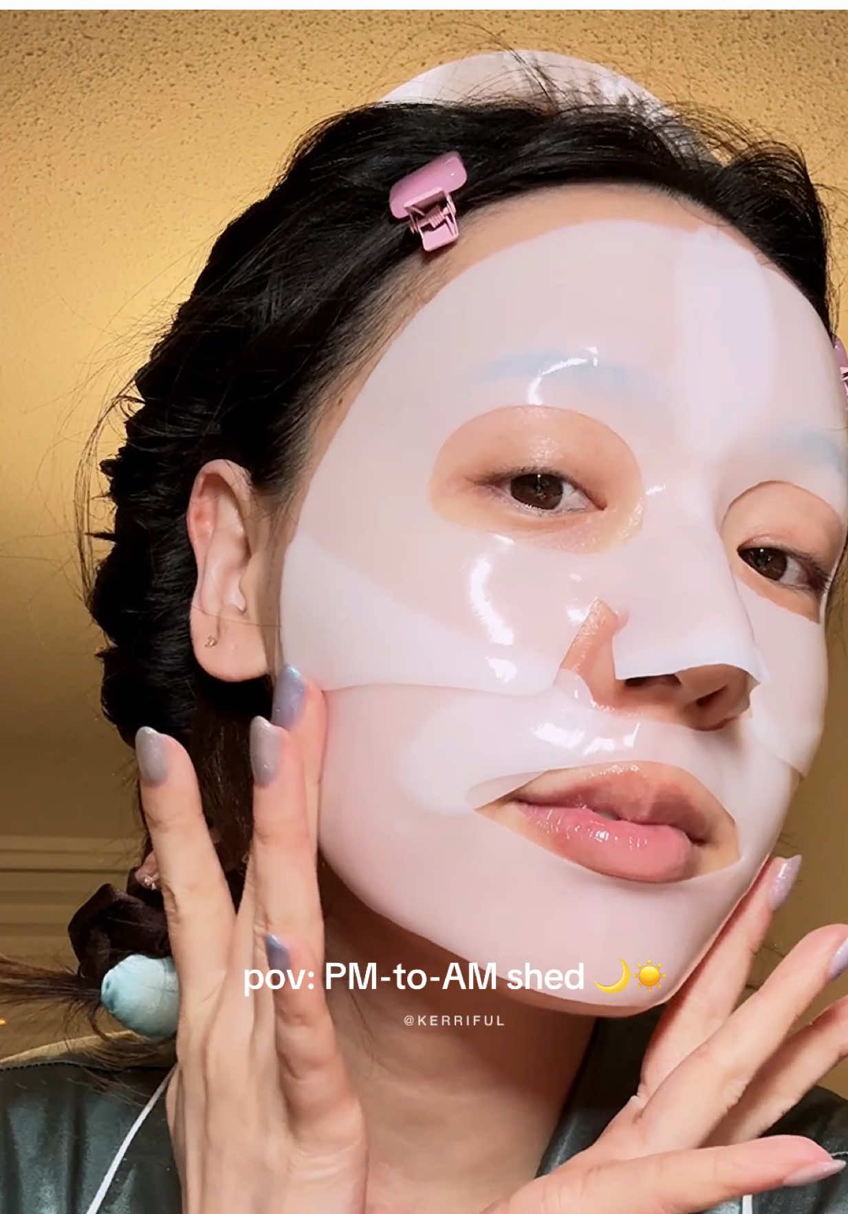 Without fail I wake up to plump skin the next morning 🤫 @Biodance Store US #collagen #collagenmask #viralskincare #skincare #viralbeauty 
