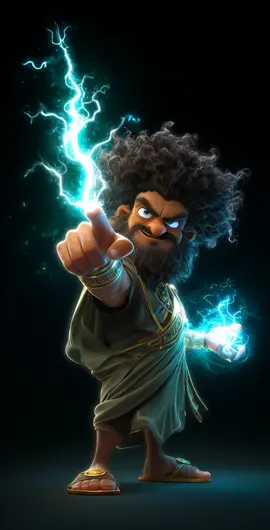 An electric godlike character 🔥 Set this epic live wallpaper with my free app available in my bio 🔥  #livewallpaper #epiclivewallpaper #wallpaper #wallpapers #god 