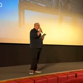 Tom , Karen  and Mark Hamill made special appearance today at a surprise screening of 'The Life of Chuck' in London tonight 