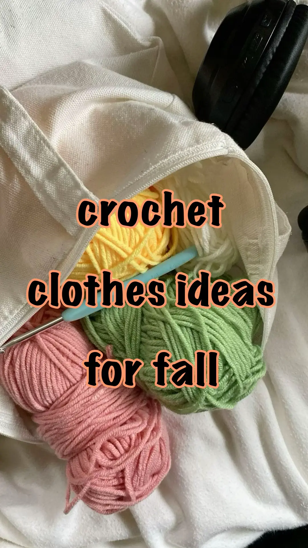 are you getting ready for autumn? #crochetersoftiktok #crochet #autumn #crochetsweater 