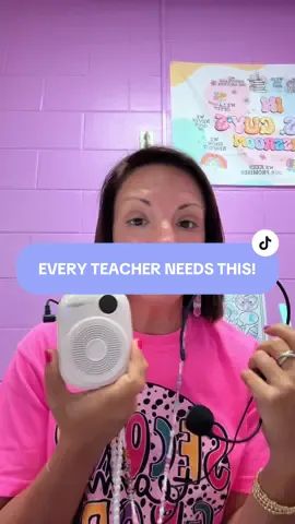 📢 Teacher hack of the year! If you’re talking all day long, this is a total lifesaver 🙌 My voice has never thanked me more (especially while being sick 🤧). #TeacherTok #TeacherLife #TeacherHack #BackToSchool #ClassroomSetup  