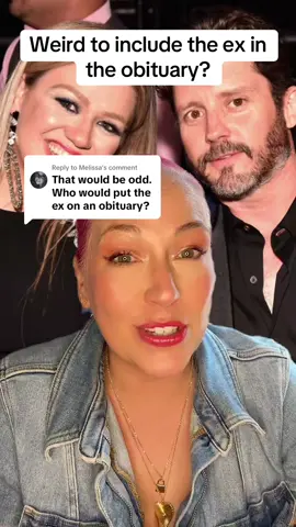 Replying to @Melissa Would you include your ex in your obituary? Or want to be included in theirs? #divorce #divorcecoachformoms #toxicex #kellyclarkson #narctok 