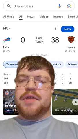 #greenscreen a shutout in the preseason #football #footballtiktok #nfl #chicago 