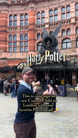 What are you waiting for!! @Cursed Child ⚡️ is where you need to be! The best five and half hours of my life! 😜👍😂⚡️ . . . . . #harrypotter #cursedchild #potterhead #wizardingworld #harrypottertiktok    