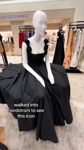 definitely a creative way to showcase this beautiful dress at moa @Nordstrom #dress #funny #creative #shopping #fyp
