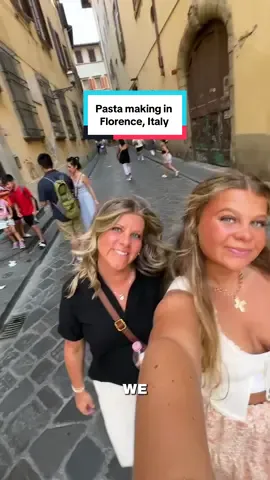I don't understand why we don't make sure our kids are taught cooking skills before graduation but this pasta making class from @Towns of Italy | Tour Operator proved that the world really is our classroom! This class in Florence Italy was seriously such a great addition to our trip both as a memory but also as part of enhancing Audreys education! I booked through @GetYourGuide as a last minute thing to do and I'm so glad I did! Audreys education aside I came home excited to start making pasta from scratch and with a new found understanding of how to make pesto! 10/10 recommend! What's the best or easiest switch from process to made from scratch you've made? Homeschool | worldschooling | homemaker | DITL | mom of teens | family travel | things to do in Italy #worldschooling #ditl #momofteens #familytravel #fyppp 