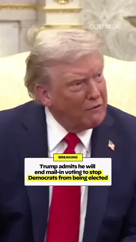 #DonaldTrump recently expressed concerns about #MailInVoting, stating that it could lead to situations where individuals receive multiple ballots, which he believes could disadvantage #Republicans. He argued that mail-in voting could result in fewer #Democrats being elected, which he views as a critical issue, even more significant than #Redistricting. Trump emphasized the need for the Republican party to address this to ensure 