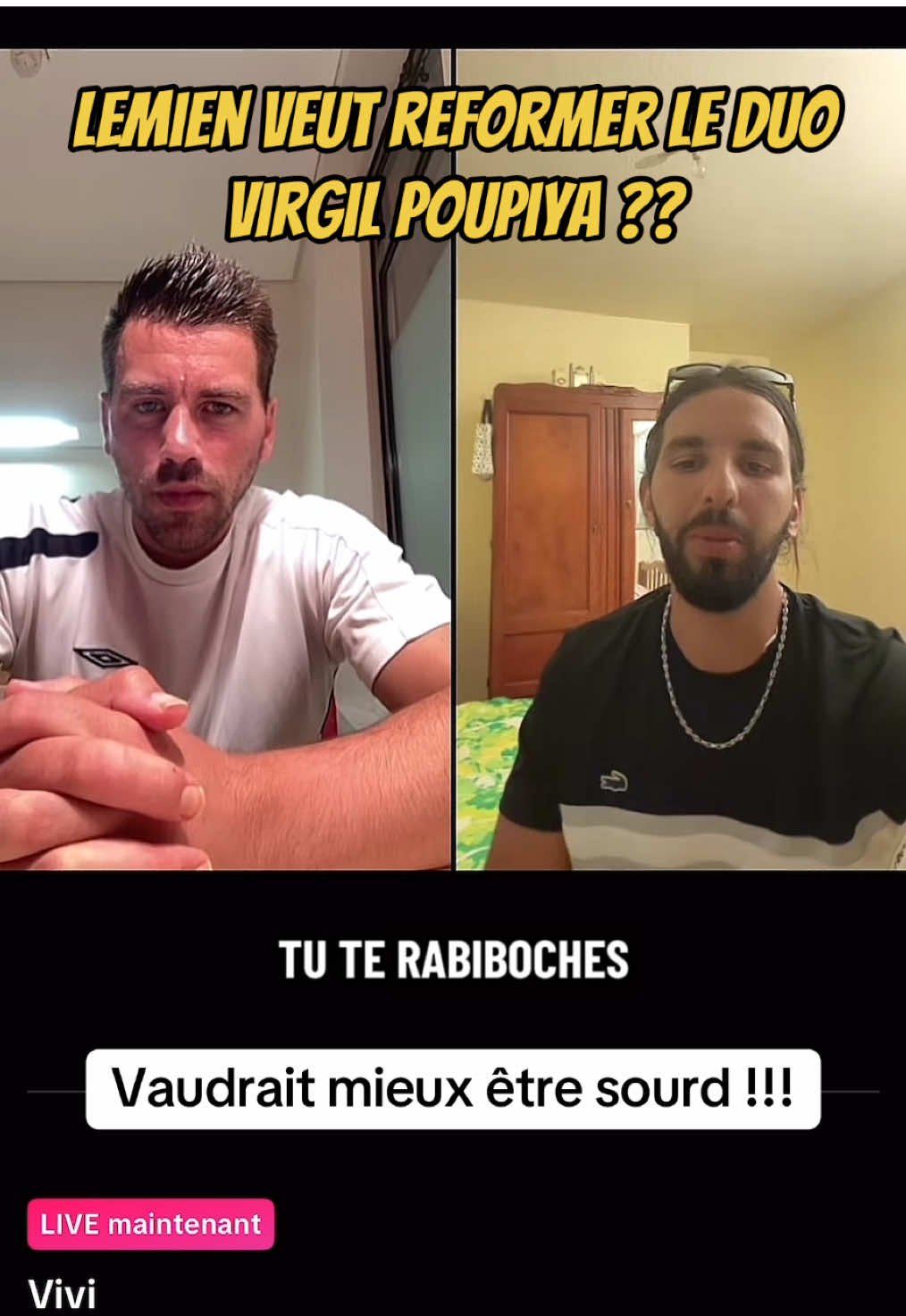 Non mais MDR 😂😱 !!! #pourtoi #fyppp #livetiktok #tiktokfrance🇨🇵 #rediffusion 