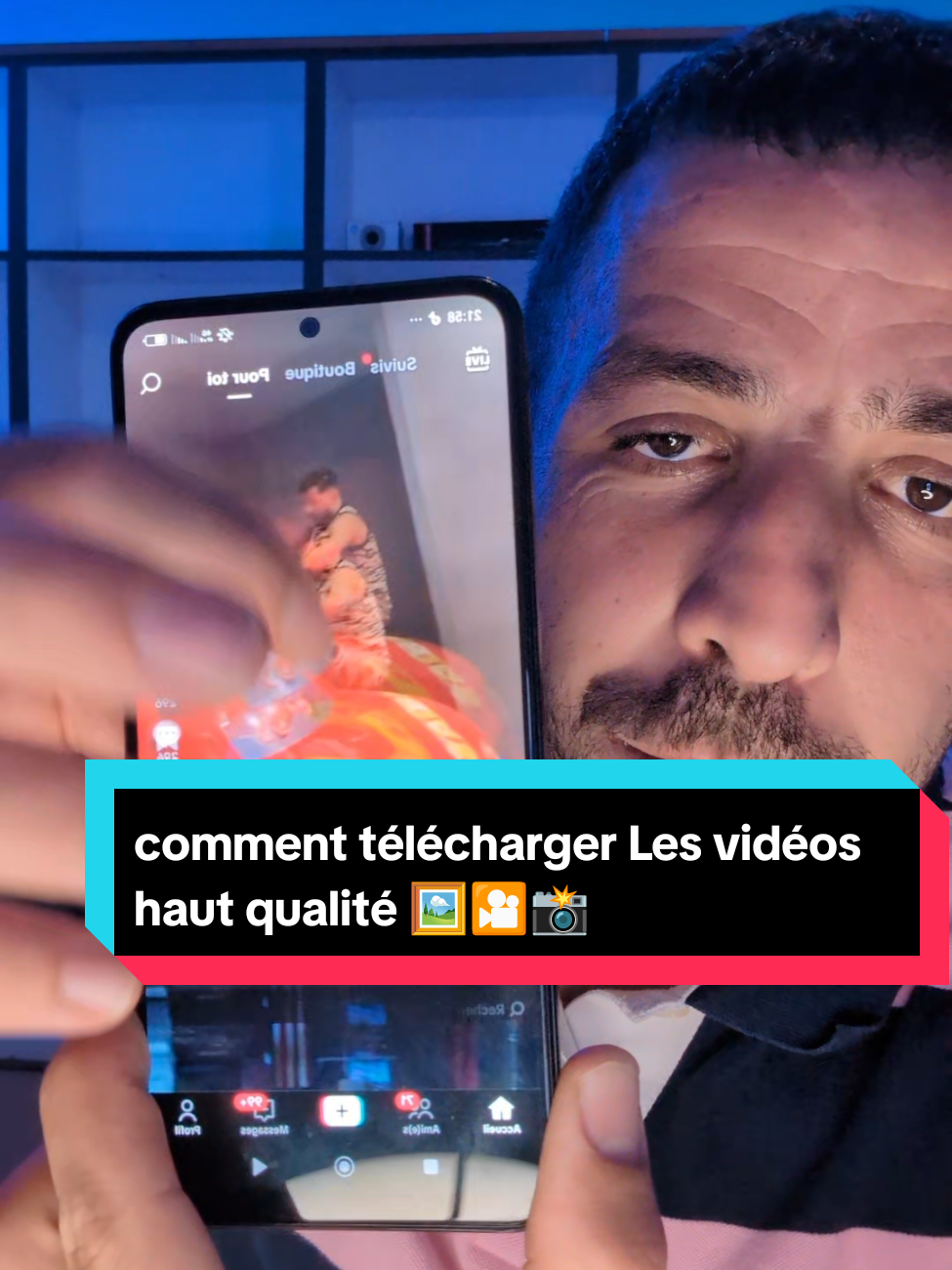 comment télécharger Les vidéos avec haute qualité..? 🎦🖼️  #astuce #quality #videos #photo 