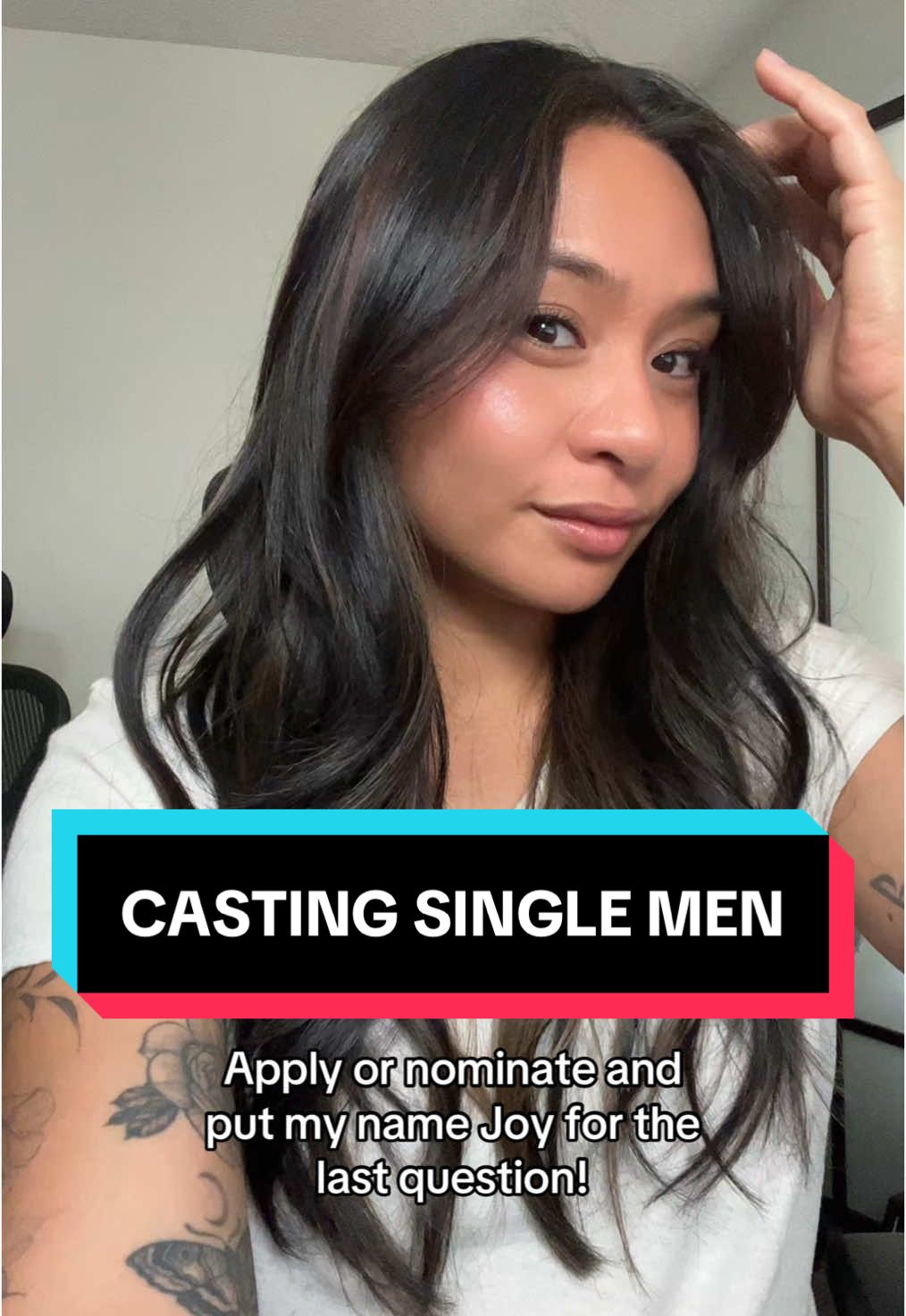 Flipping the switch from casting women to casting MEN! Apply or nominate at bachelornation.com/apply and write my name Joy for the last question #casting #bachelornation 