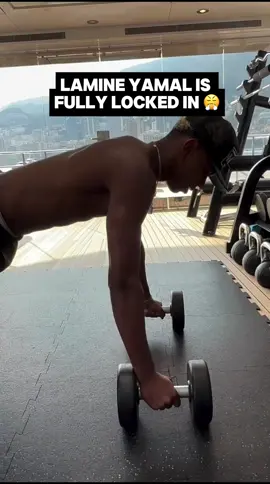 Lamine Yamal posted his workout today, he’s locked in for the rest of the season 💪  #football #barcelona #lamineyamal #laliga 