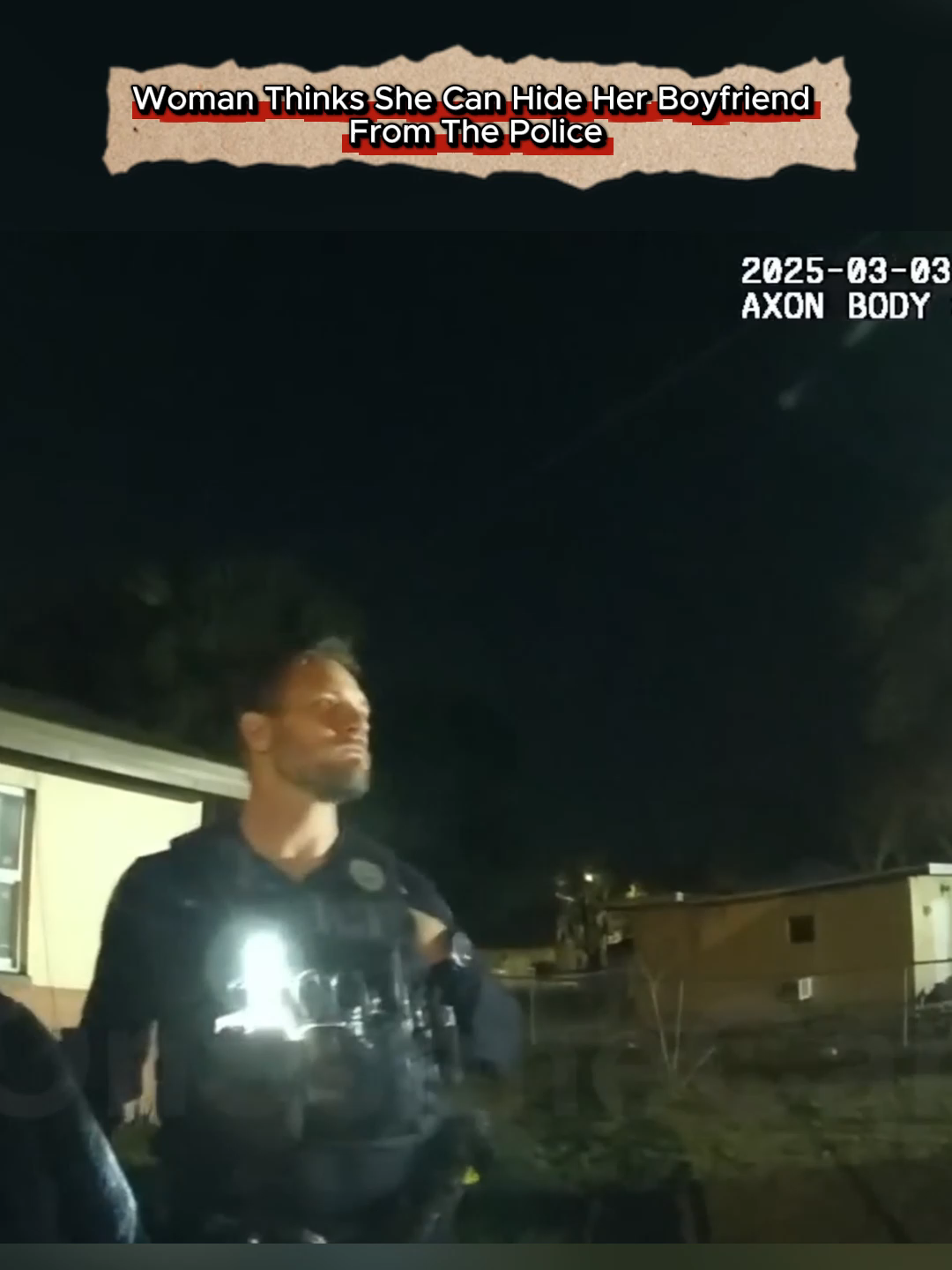 Woman Thinks She Can Hide Her Boyfriend From The Police AAA(4)
