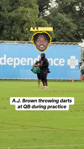 Might be time for a position change 👀 #nfl #ajbrown #eagles #philadelphiaeagles 