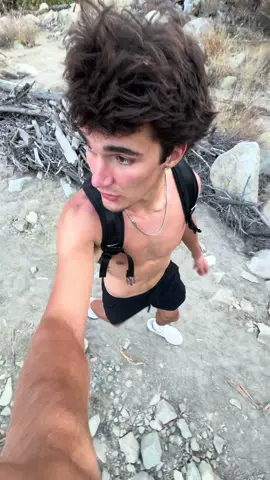 The cheese burger had me on the toilet #Hiking #freewill #socal #Vlog #whiteboy 