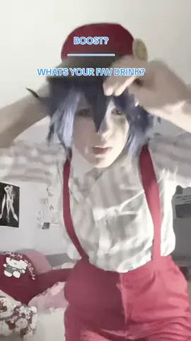 #KAITO | mesmeriser kaito Wowh..?,., @🍌 ren ( ^ o ^ ) matching with huzz.. ok..? My fav drink is shunichi toki 😂😂😂/j | #vocaloid #kaitocosplay #kaitovocaloid #mesmerizer 