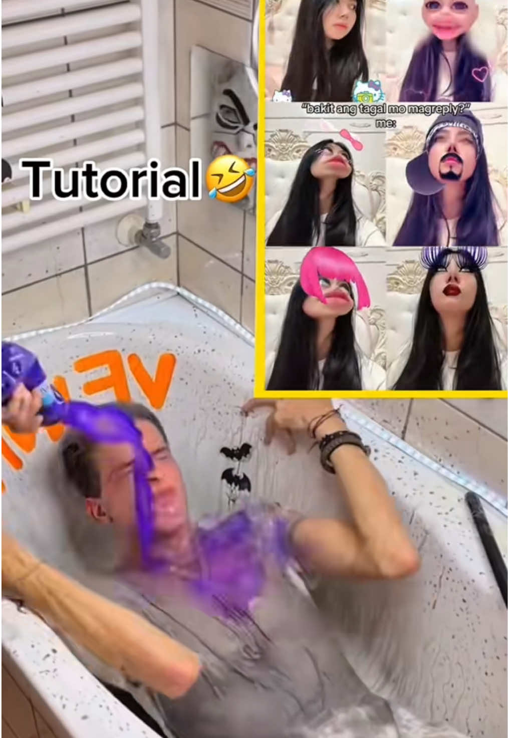 TUTORIAL Twins Multi Screen😳🔥👀#tutorial Crazy #trend 😱With Right effect✅😂Want to see the Result?😍#perte #foryou #italy #fyp #fypシ゚ #xyzbca #alphabet #draw #trending #omg #greenscreen #tutorial #lol #tuto #draw #magic #filter ##viral #4u