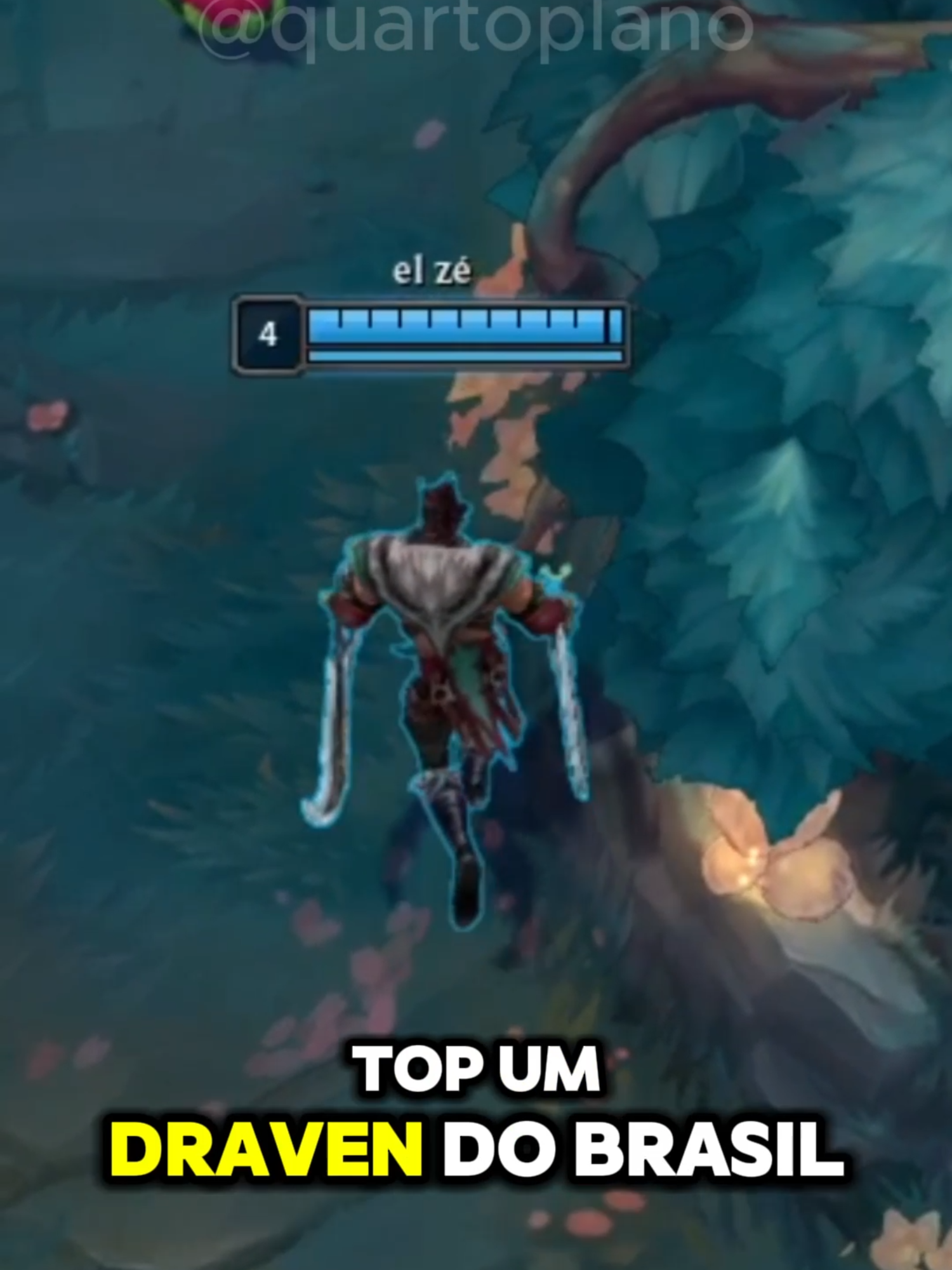 Como que o Top 1 Draven do Brasil joga ! #leagueoflegends #quartoplano #paravoce #draven