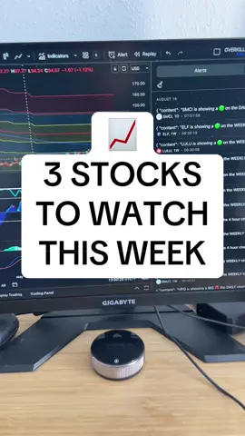 3 stocks to watch this week 📈 August 18