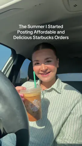 Really didn’t think my affordable Starbucks drinks would take off the way they did but let’s keep them going ;) #starbucks #fall #icedcoffee #trend #tsitp 