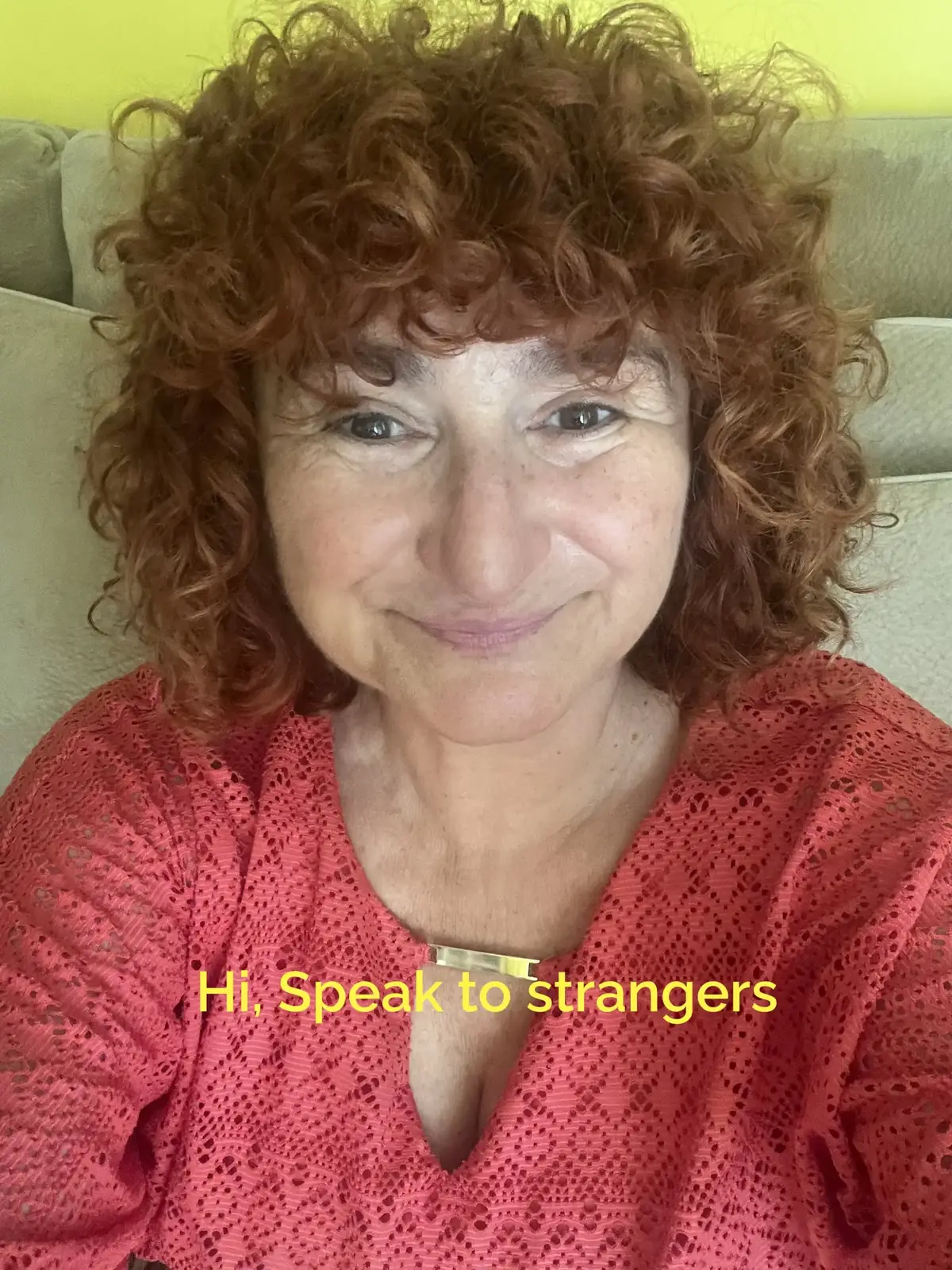 Yes, I talked to strangers because that’s the only way they know what is my mission, purpose, and passion . 