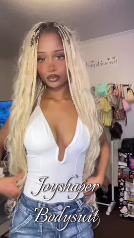 Joyshaper Bodysuit! #fyp #foryou #bodysuitshapewear #blondebraids #viral 