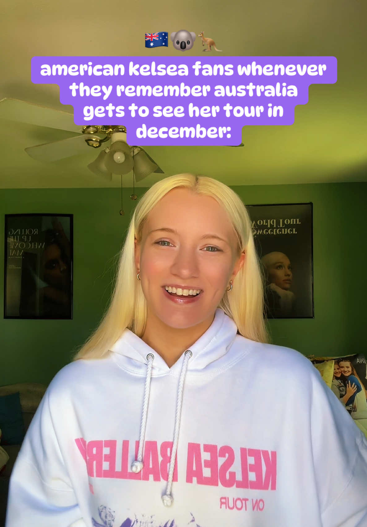 & yes it does feel like a sad ending to a disney show whenever i remember it’s over haha.🥹😔🩷💜 #kelseaballerini #teamkelsea #kelseaontour #loveyoumeanit #australia 