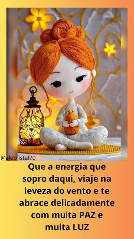 Que a energia que sopro daqui, viaje na leveza do vento e te abrace delicadamente com muita PAZ e muita LUZ✨⭐️ #creatorsearchinsights #fy #assimseja #fé #paz 
