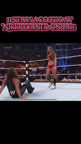 Where were you when Nikki turned on Brie? #WWE #nikkibella #rememberwhen #fyp 