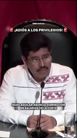 EL PRESIDENTE ELECTO DE LA CORTE HUGO AGUILAR SUELTA TREMENDO ANUNCIO 👊🏽👊🏽👊🏽