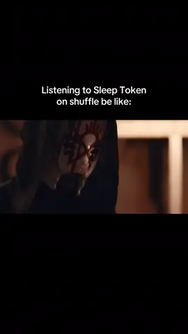 Listening to Sleep Token on shuffle be like 😂😭#sleeptoken #vessel #worship #shuffle 