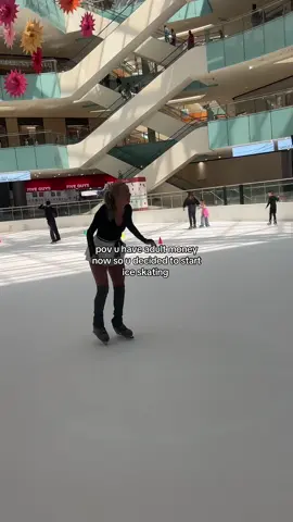 Ballerina takes on ice skating is a new character to add to the list of the many things I do #ballettok #hobbies #IceSkating 