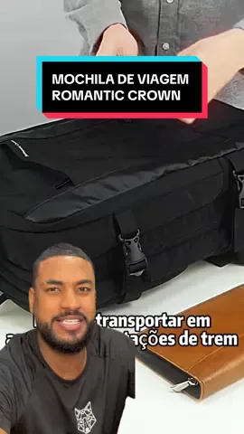 Mochila de Viagem Romantic Crown. ______ #mochila #mochiladeviagem #romanticcrown #viagem #tiktokshop 