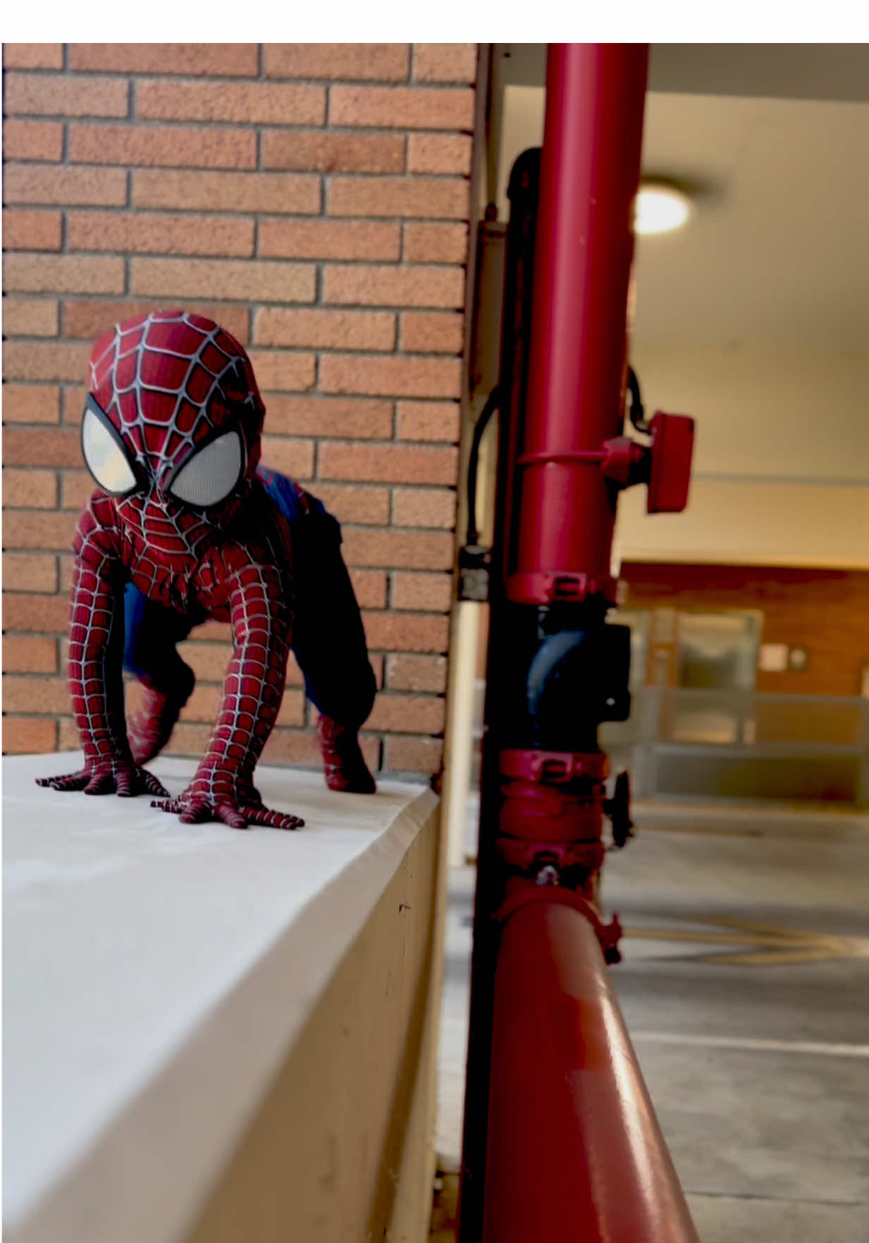 This Spider-Man photo shoot was so much fun !  I did this shoot at a local college in my neighborhood and it was the perfect setting ! Josiah was in full character!!! ##spiderman##spidermanphotoshoot@@Marvel Entertainment@@BM