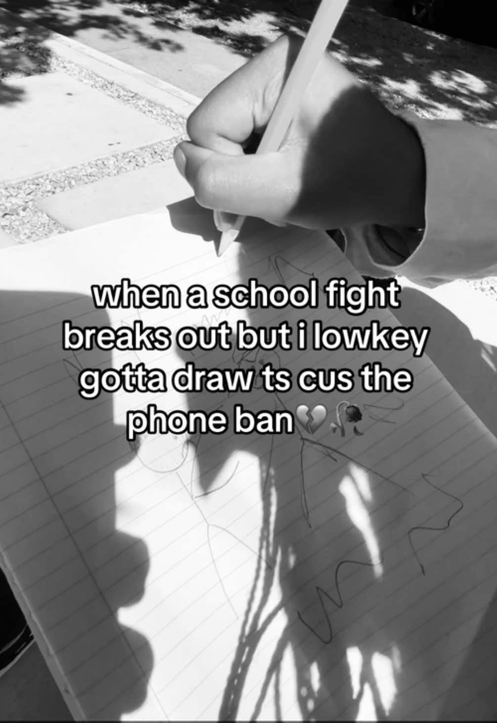 WE hate ts phone ban 😭 #phoneban #drawing #texas @rorom2.3 @🌪️ (ill tag vid cred in comments)