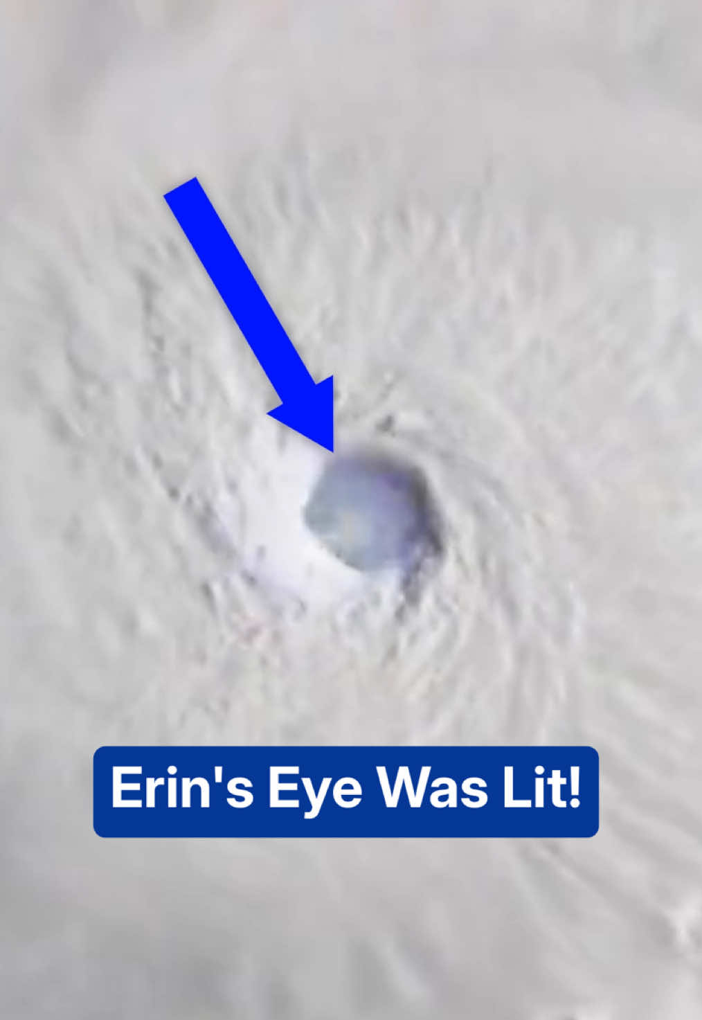Hurricane Erin’s wild overnight transformation. From eerie satellite views to lightning inside the eye… then the shocker: Cat 5 by Saturday. #TheWeatherChannel #HurricaneErin #hurricane #fyp 