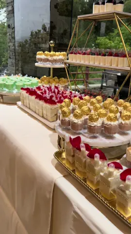 Missed us? 🥰😍#desserttable #wedding #minidesserts #socal #blessed 