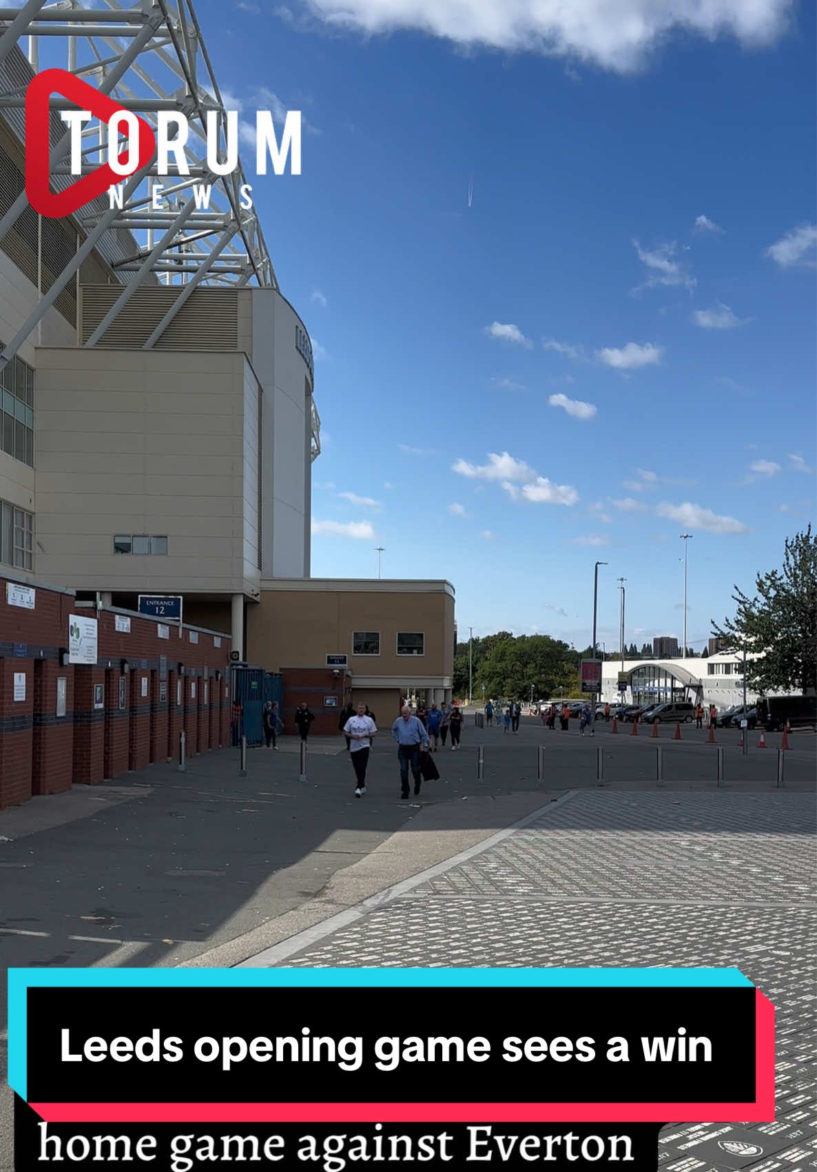 @Leeds United opening game in @Premier League was tonight and they won after an 84th minute penalty scored by Felix Nmecha.  Did you go to this game this evening? #fyp #news #leedsunited #FelixNmecha #PremierLeague 
