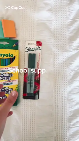 Back to school supplies! ✏️ #goodvibes #fyp #bubbleskincare #eos #backtoschool @Bubble Skincare @Crayola @Sharpie @lululemon @STAEDTLER 