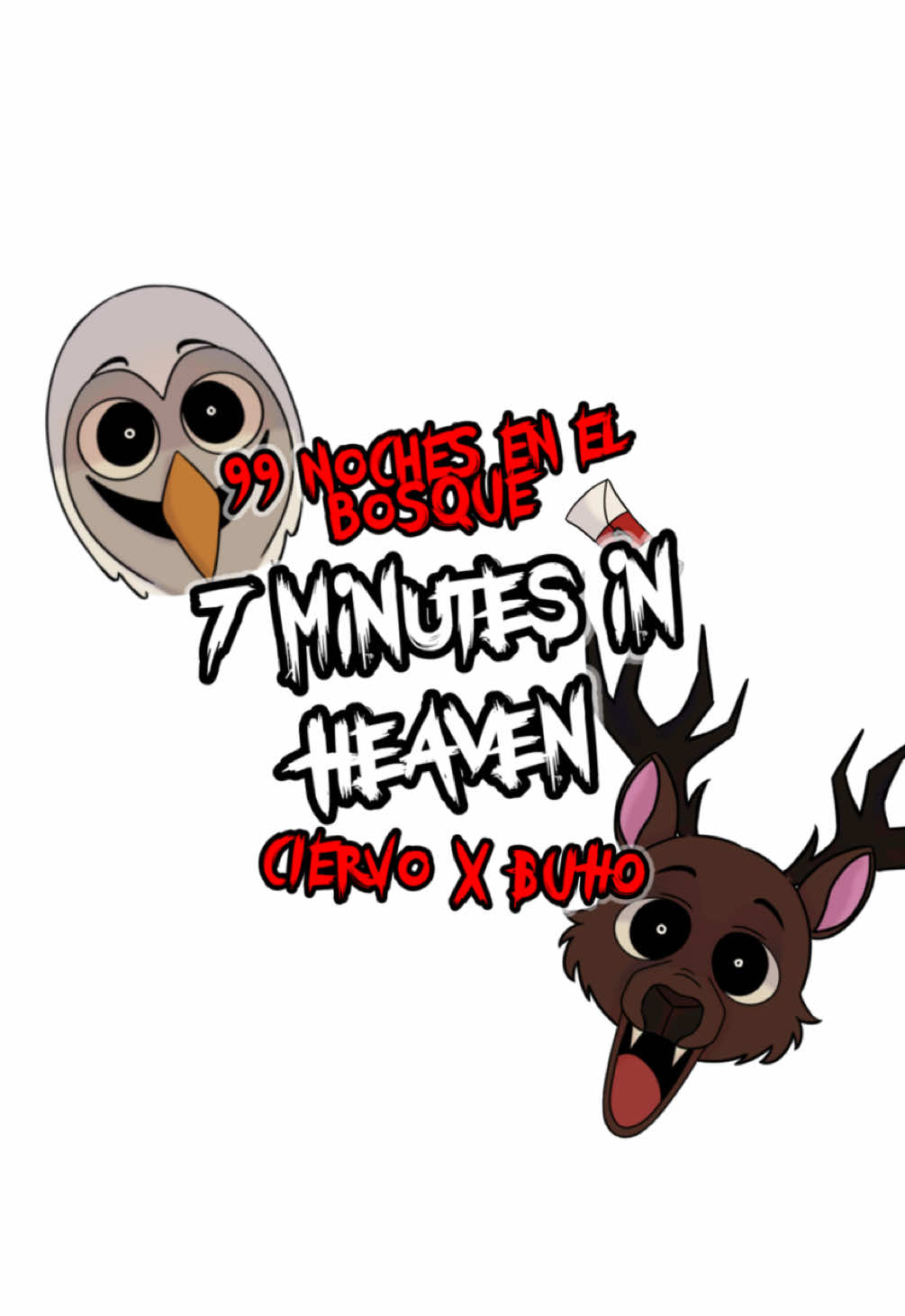 Búho x Ciervo || Roblox #99nightsintheforest #99nochesenelbosque #roblox #animation #furry 