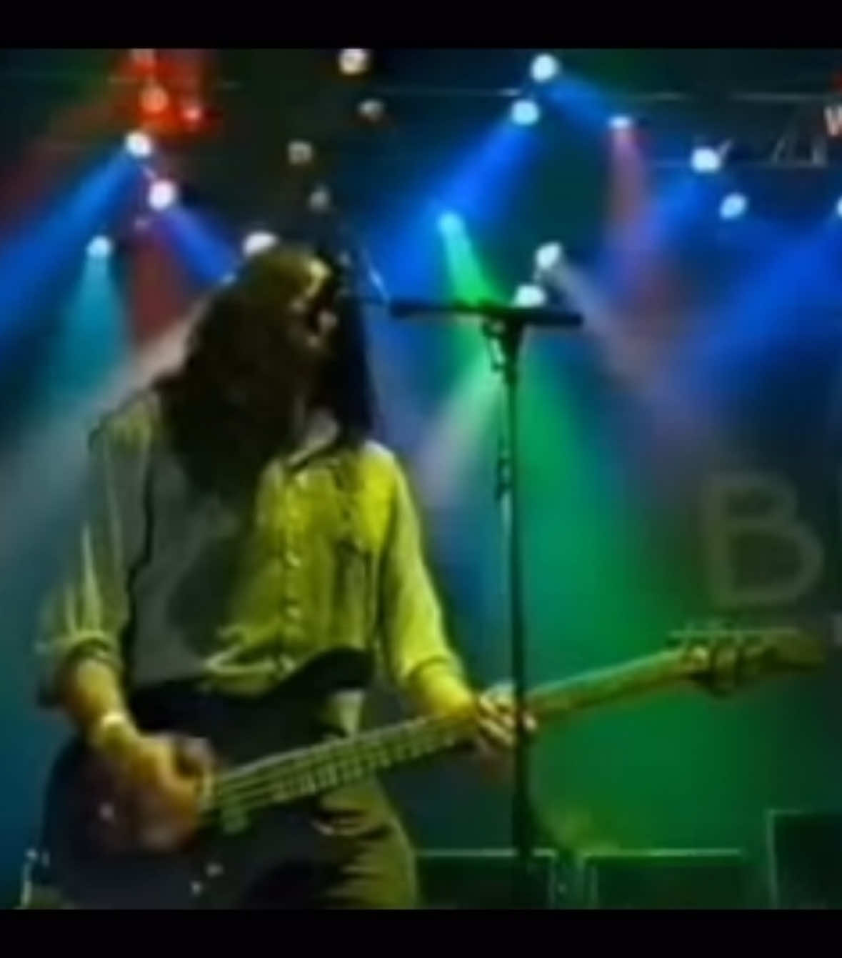 A young #petersteele of #typeonegative singing #everythingdies #live. Without a doubt, one of the #greatest #frontmen of all time. #rock #rockandroll #metal #goth #reels #fyp