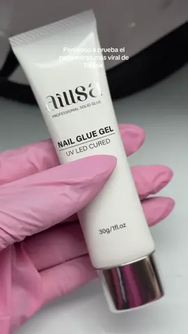 No l pegamento más viral de TikTok, #aiusanails pegamento para uñas, el mejor pegamento de uñas 💅 