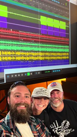 Working on new music with my friend and fellow artist Tony Mac! My son even helped shoot video and pictures today!
