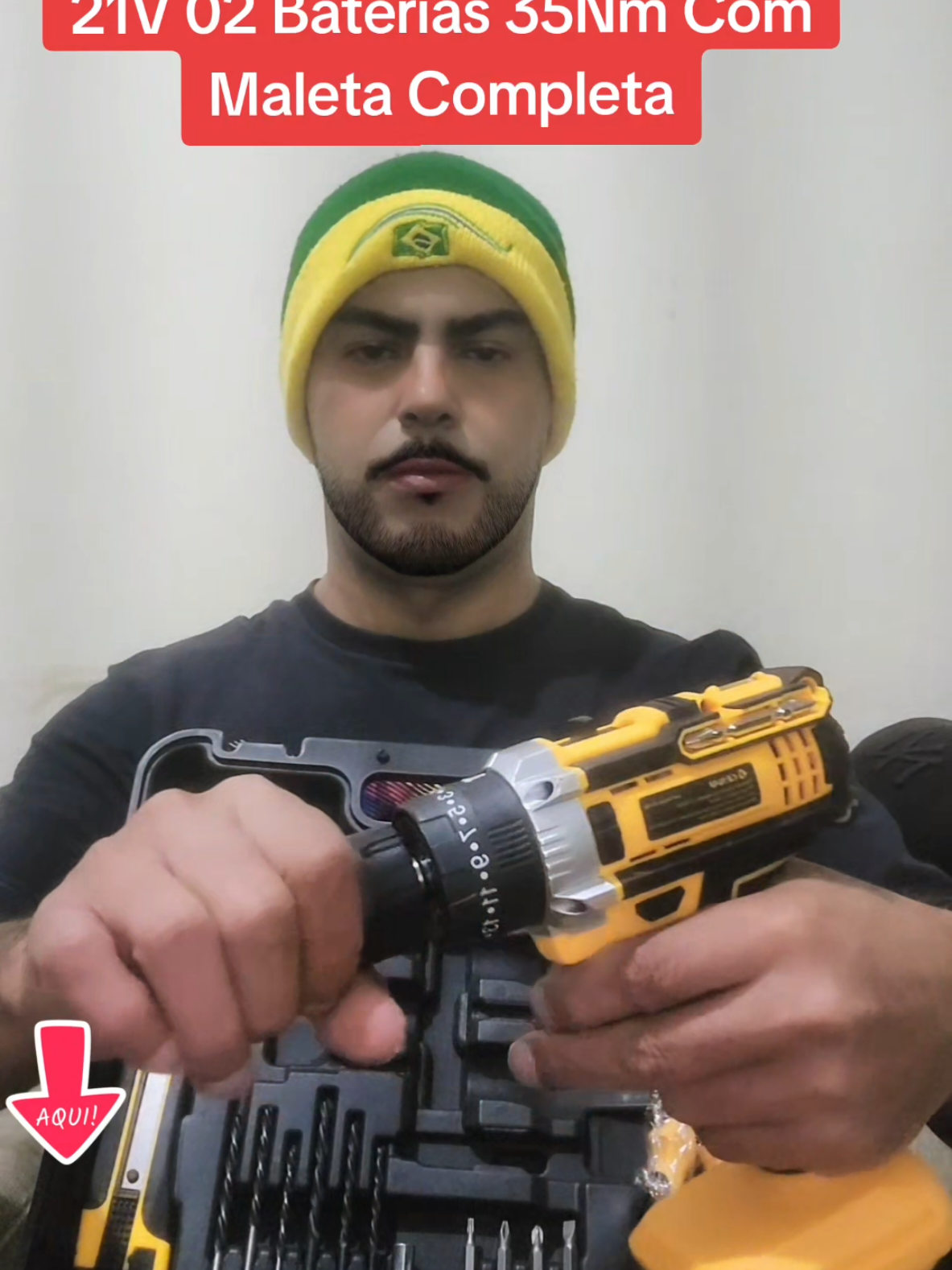 KIT DE PARAFUSADEIRA MAIS FERRAMENTAS GENAI  #ultimasnoticias #news #kitdeparafusadeira #ferramentasgenai #noticias 