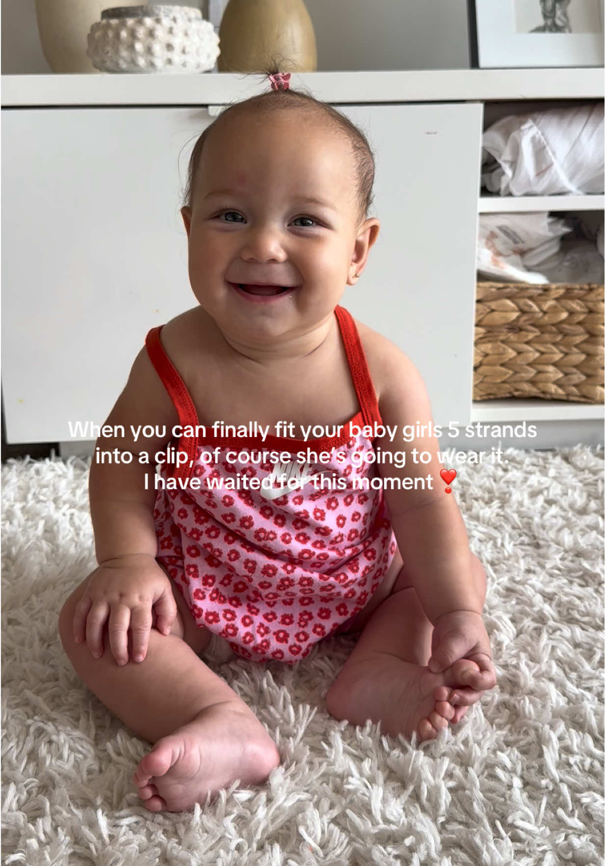 What a milestone #babyfever #babygirl #baby #mygirl  #MomsofTikTok 🩷
