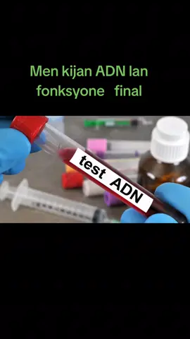 Men kijan ADN lan fonksyone  final #DidYouKnow #diasporaayisyen #ADN #fyppppppppppppppppppppppp #diasporaayisyen 